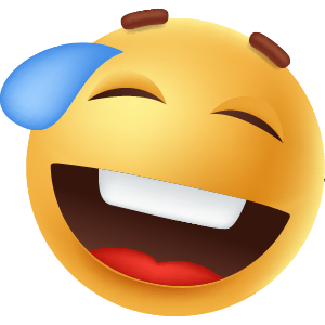 emojis riza llanto
